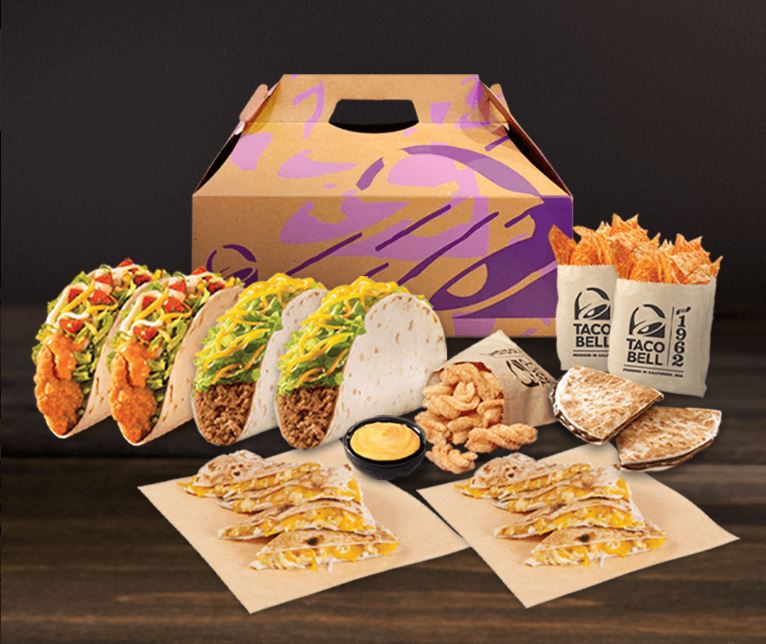 Party pack for 3 Taco Bell
